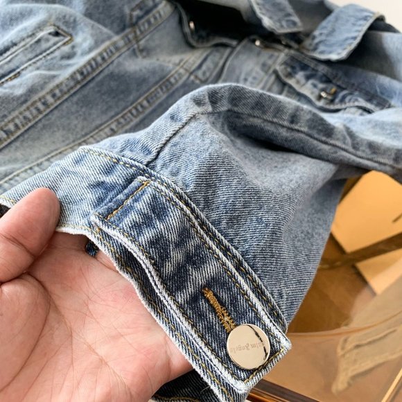 Palm Angels Lady's Denim Jackets - Picture 4 of 7